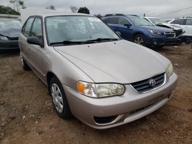 Salvage cars for sale from Copart Marlboro, NY: 2001 Toyota Corolla CE