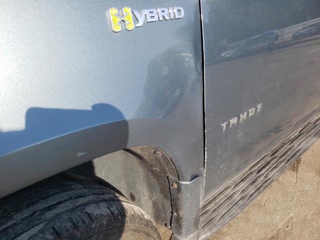 2010 CHEVROLET TAHOE HYBR 1GNUKDDJ7AR174304