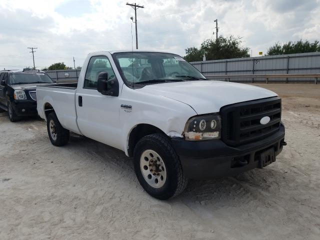 Salvage cars for sale from Copart Abilene, TX: 2005 Ford F250 Super