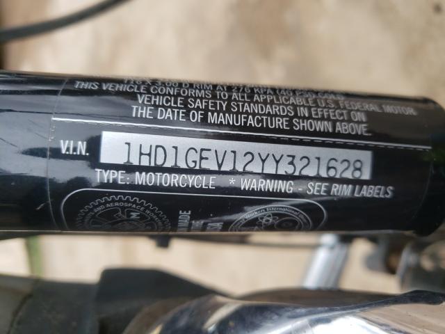 2000 HARLEY-DAVIDSON FXDWG 1HD1GEV12YY321628