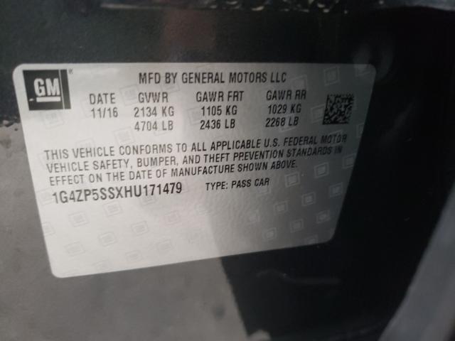 2017 BUICK LACROSSE E 1G4ZP5SSXHU171479
