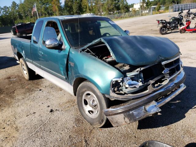 Salvage cars for sale at Harleyville, SC auction: 1997 Ford F150 Super