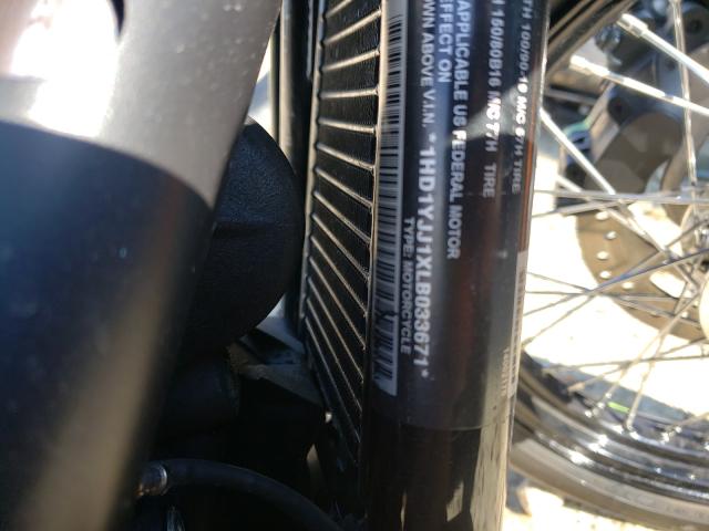 2020 HARLEY-DAVIDSON FXBB 1HD1YJJ1XLB033671