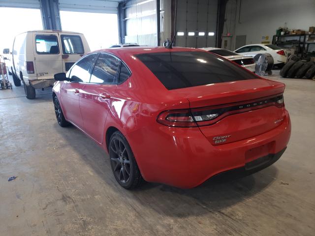 2016 DODGE DART SXT S 1C3CDFFA2GD818485