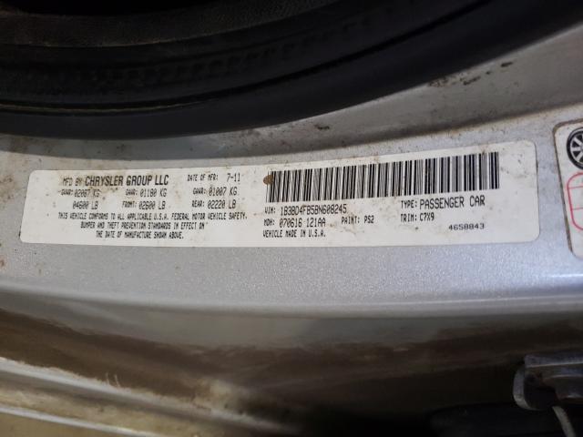 2011 DODGE AVENGER EX 1B3BD4FB5BN608245