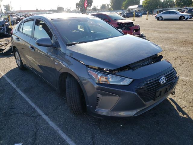 Salvage cars for sale from Copart Van Nuys, CA: 2019 Hyundai Ioniq Blue
