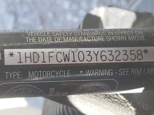 2003 HARLEY-DAVIDSON FLHTCUI 1HD1FCW103Y632358