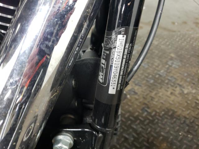 2009 HARLEY-DAVIDSON FLSTF 1HD1BX5119Y046331
