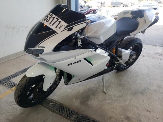 2010 DUCATI 848 ZDM1XBGV7AB012525