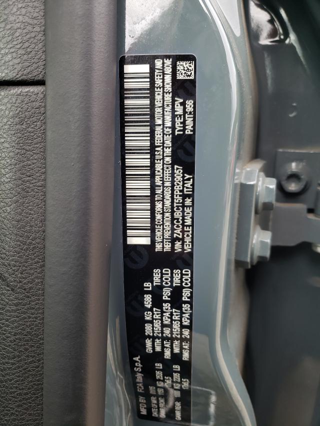 2015 JEEP RENEGADE T ZACCJBCT5FPB29057