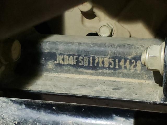 2019 KAWASAKI KAF820 B JKBAFSB17KB514428