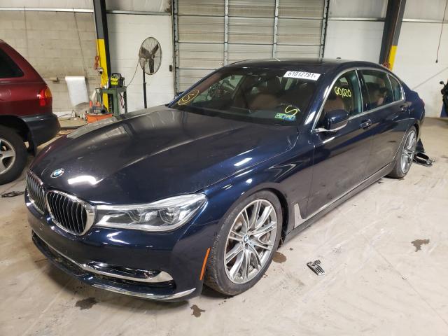 2016 BMW 750 XI WBA7F2C52GG415576