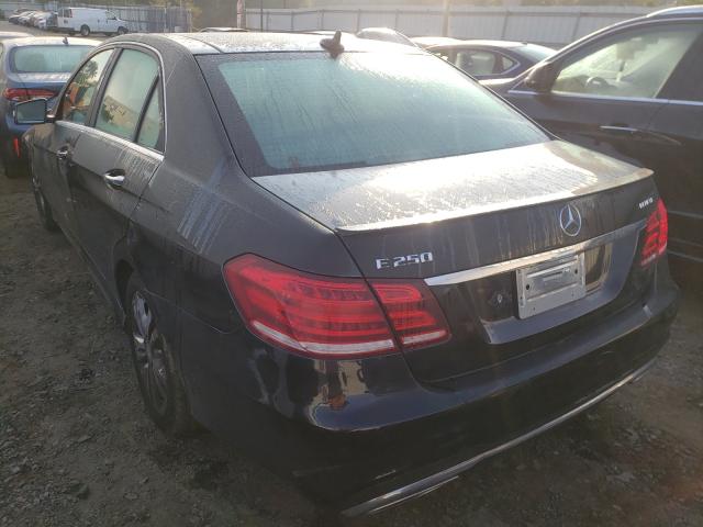 2015 MERCEDES-BENZ E 250 BLUE WDDHF9HB1FB162413