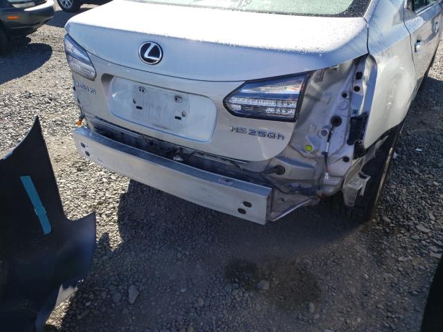 2010 LEXUS HS 250H JTHBB1BA5A2035832