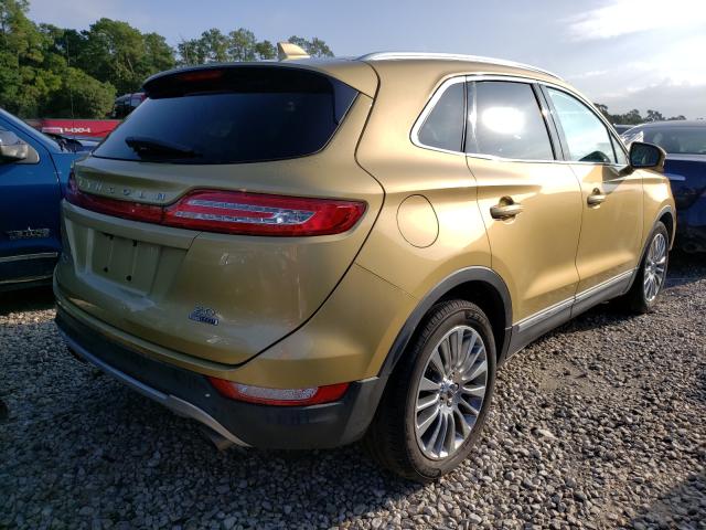 2015 LINCOLN MKC 5LMCJ1A99FUJ00881