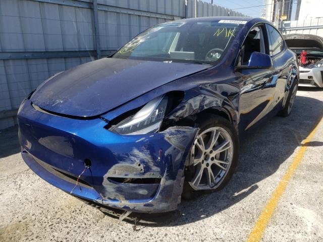 2021 TESLA MODEL Y 5YJYGDEE7MF105099