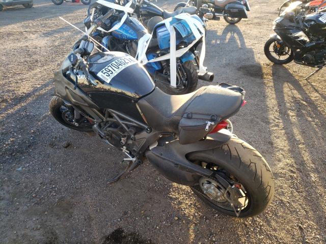 2012 DUCATI DIAVEL ZDM13BLW1CB008709