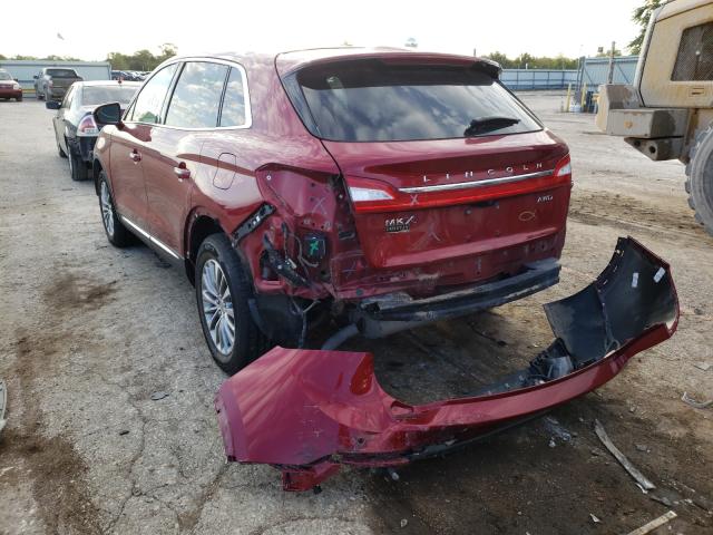 2016 LINCOLN MKX SELECT 2LMTJ8KR5GBL84502