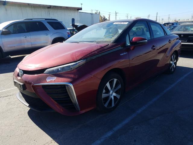 2019 TOYOTA MIRAI JTDBVRBD0KA006571