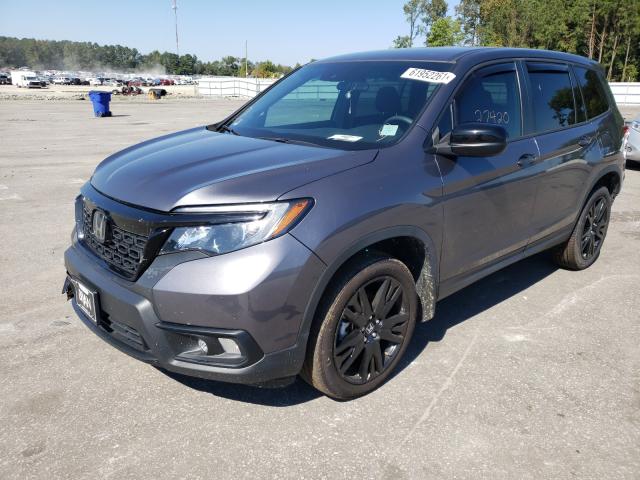 2019 HONDA PASSPORT S 5FNYF7H2XKB006814