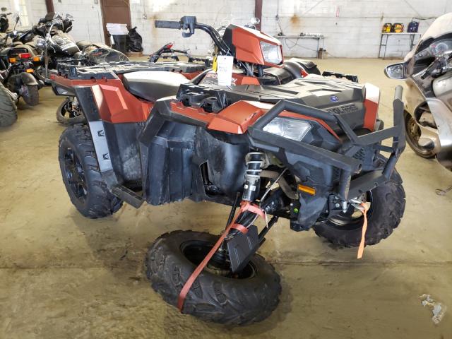 Salvage motorcycles for sale at Windsor, NJ auction: 2021 Polaris Sportsman
