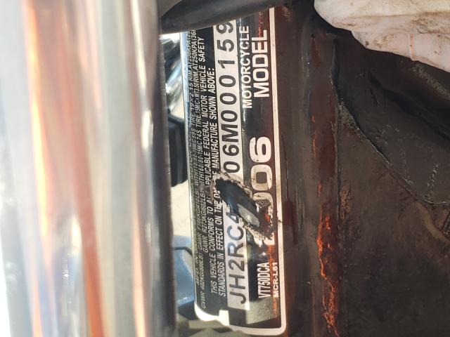 2006 HONDA VT750 DC JH2RC44106M000159