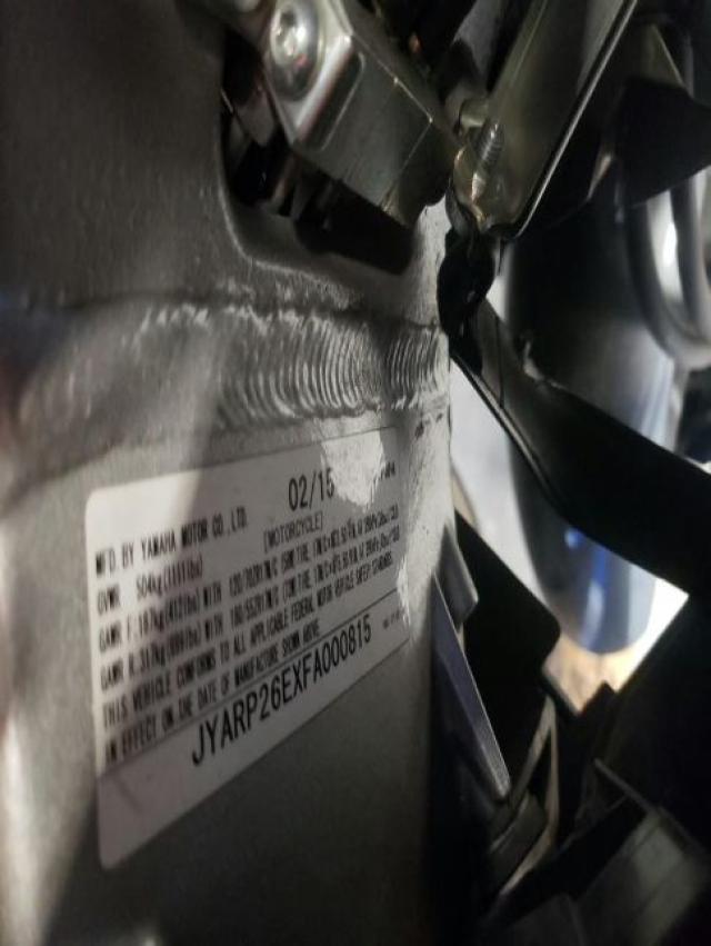 2015 YAMAHA FJR1300 AE JYARP26EXFA000815