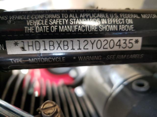 2002 HARLEY-DAVIDSON FLSTFI 1HD1BXB112Y020435