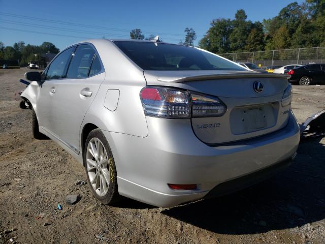 2010 LEXUS HS 250H JTHBB1BA5A2025057