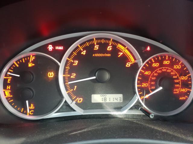 2012 SUBARU IMPREZA WR JF1GV7E63CG027961