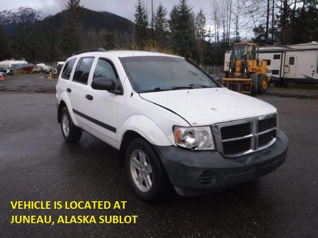 Salvage cars for sale from Copart Anchorage, AK: 2008 Dodge Durango SX