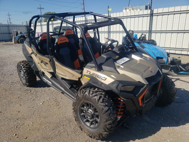 Salvage cars for sale from Copart Chicago Heights, IL: 2021 Polaris RZR XP 4 T