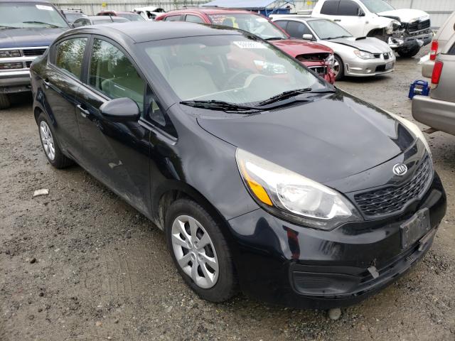 Salvage 12 Kia Rio Lx Sedan 4d 1 6l Gas Silver Subasta Arlington Wa A Better Bid