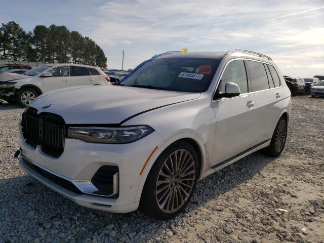 VIN 5UXCW2C07M9G44505 2021 BMW X7, Xdrive40I no.2