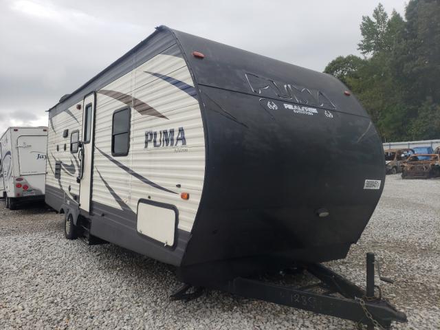 Salvage cars for sale from Copart Memphis, TN: 2017 Puma 5th Wheel