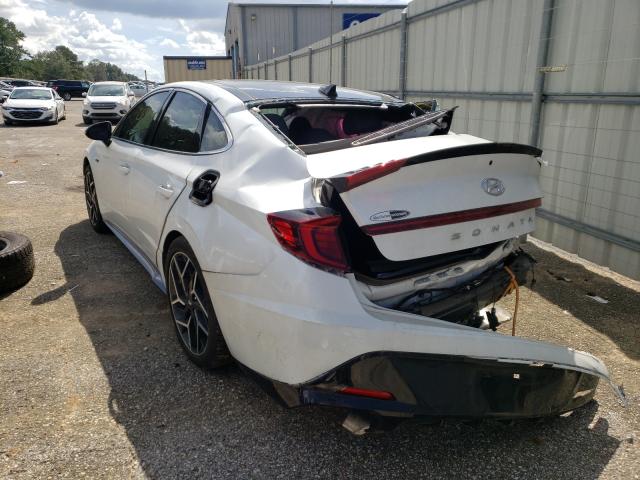 2021 HYUNDAI SONATA N L 5NPEK4JC3MH128578