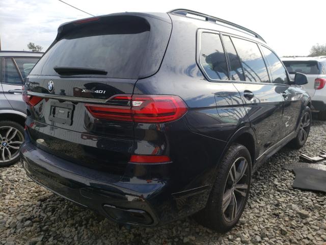 VIN 5UXCW2C02M9G35825 2021 BMW X7, Xdrive40I no.4