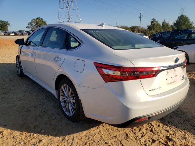 2017 TOYOTA AVALON HYB 4T1BD1EB2HU058916