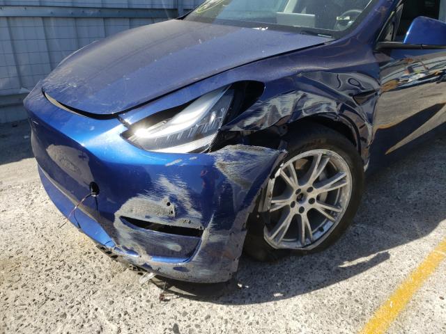 2021 TESLA MODEL Y 5YJYGDEE7MF105099