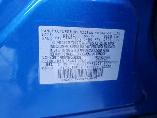 2021 NISSAN KICKS SR 3N1CP5DV0ML468639