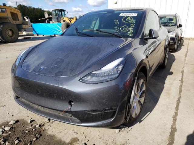 2020 TESLA MODEL Y 5YJYGDEE9LF032896