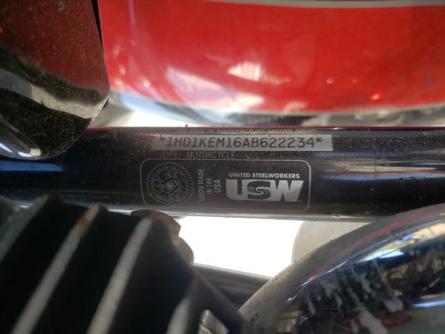 2010 HARLEY-DAVIDSON FLHTK 1HD1KEM16AB622234