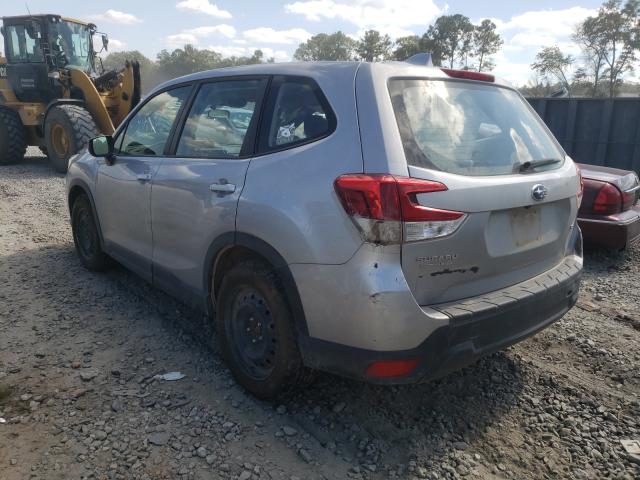 2019 SUBARU FORESTER JF2SKAAC3KH562837