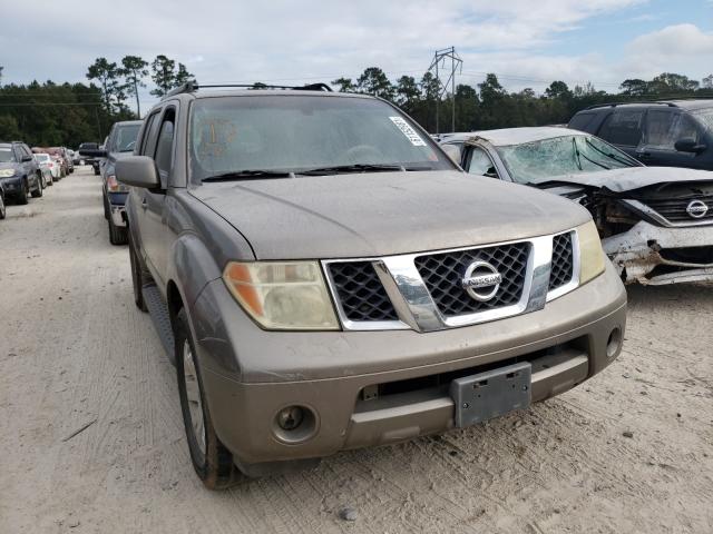 Salvage cars for sale from Copart Greenwell Springs, LA: 2006 Nissan Pathfinder