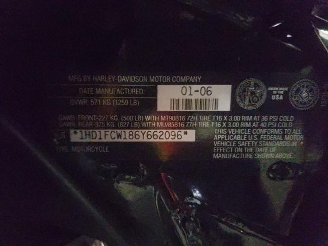 2006 HARLEY-DAVIDSON FLHTCUI 1HD1FCW186Y662096
