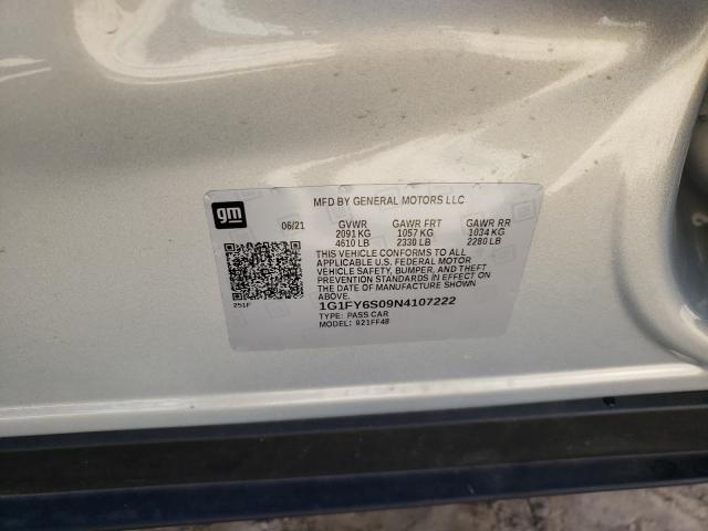 2022 CHEVROLET BOLT EUV L 1G1FY6S09N4107222