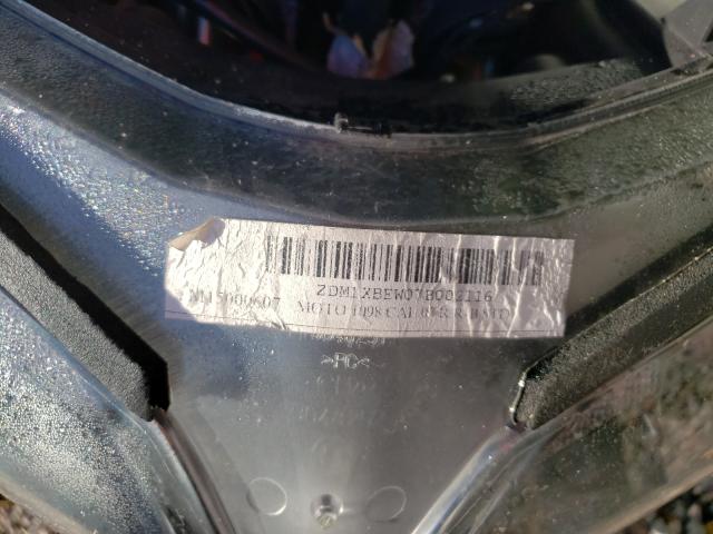 2007 DUCATI 1098 BASE ZDM1XBEW07B002116