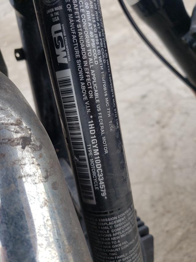 2013 HARLEY-DAVIDSON FXDF DYNA 1HD1GYM10DC334579