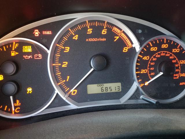 2013 SUBARU IMPREZA WR JF1GV7E69DG009059