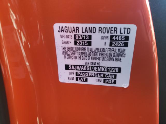 2014 JAGUAR F-TYPE V8 SAJWA6GL9EMK01228